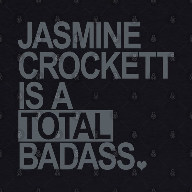 Jasmine Crockett is a total badass - gray box by Tainted